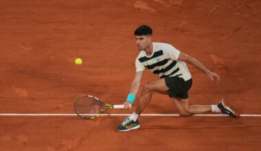 French Open - Alcaraz müht sich nach Blitzstart ins Achtelfinale