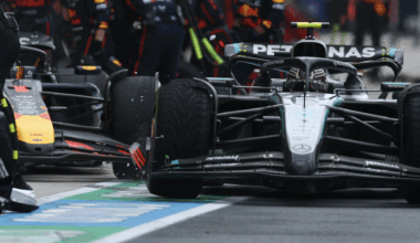 Kollision zwischen Verstappen und Antonelli