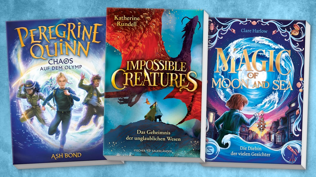Romane voller Magie: Neue Fantasybücher für Kinder ab zehn | NDR.de - Kultur - Buch