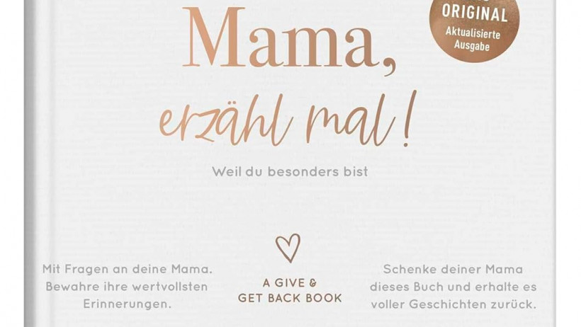 „Mama, erzähl mal!“ von Elma van Vliet – Das besondere Erinnerungsbuch zum Ausfüllen und Verschenken