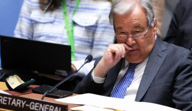 UN plant Entlassung von 6900 Mitarbeitern