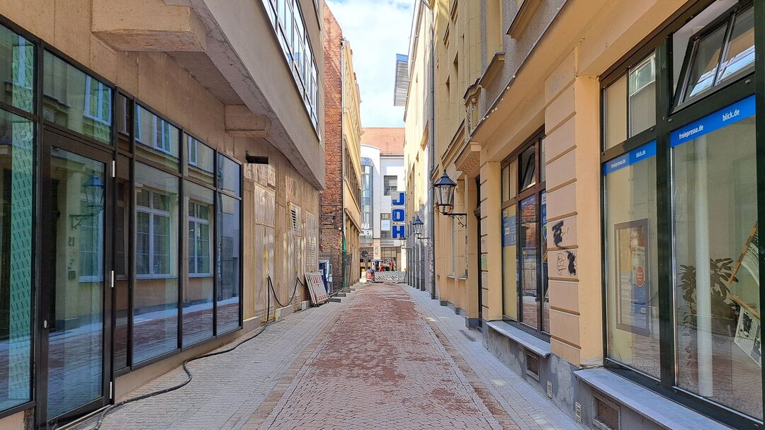 Gasse verbindet wieder Haupt- und Marienstraße