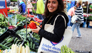 Spargelfest auf dem Wochenmarkt am 16. Mai 2025 - Stadt Leipzig
