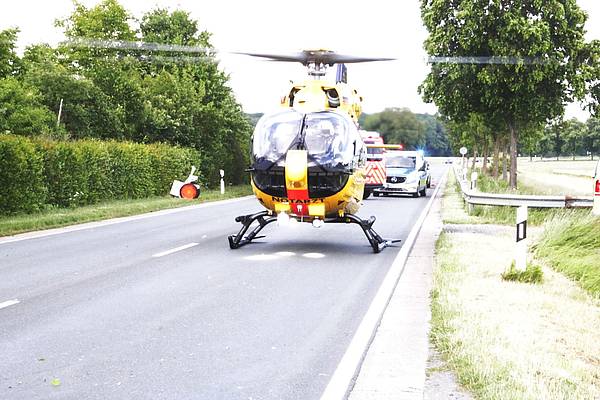 Schwerer Unfall auf der L793 in Everswinkel
