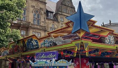 Aufbau "Leineweber": Niederwall in Bielefeld gesperrt