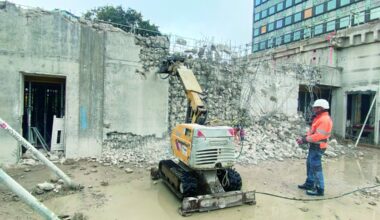 Ehemalige Oberpostdirektion Nürnberg wird umgebaut
