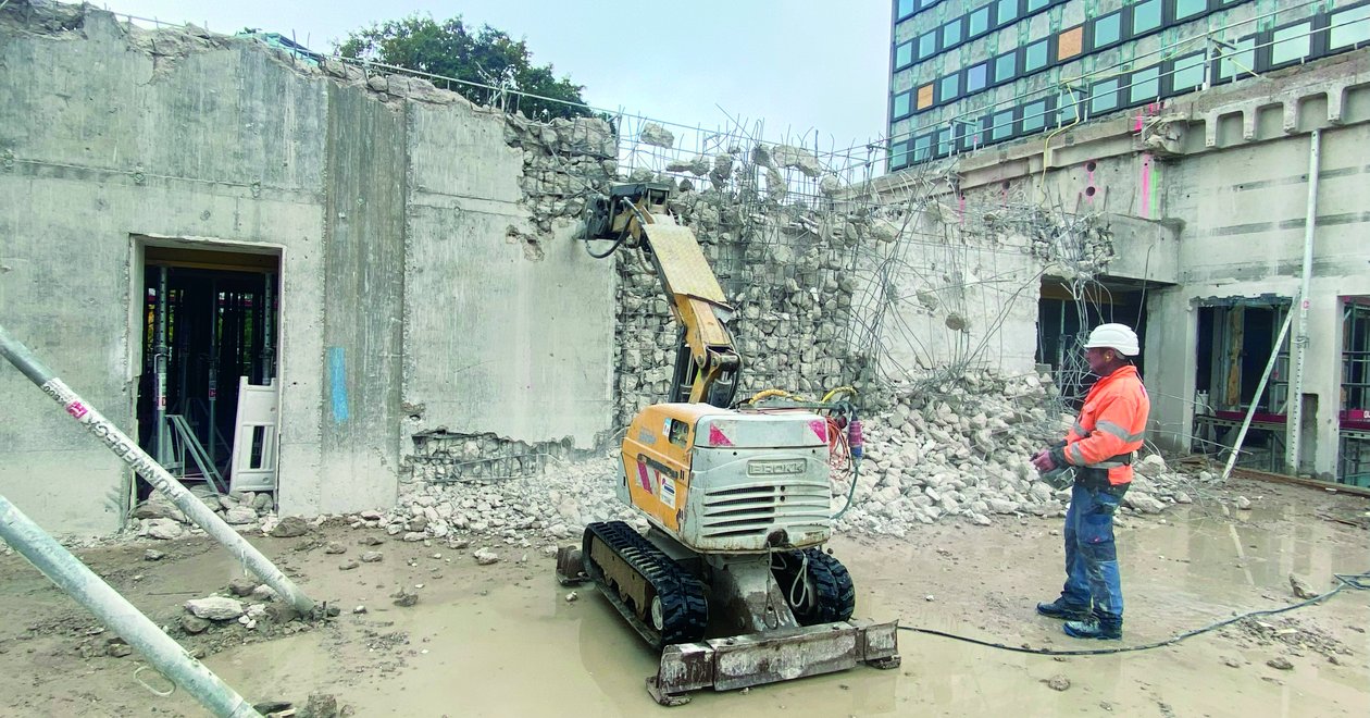 Ehemalige Oberpostdirektion Nürnberg wird umgebaut