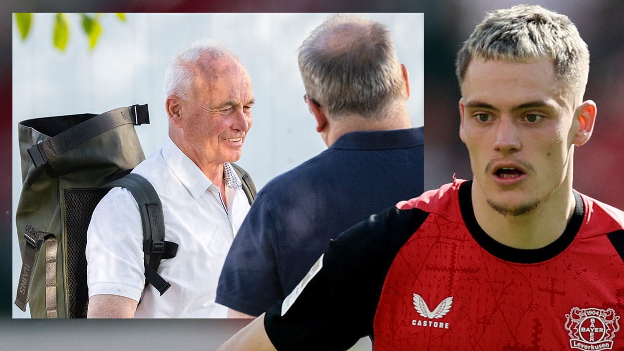 Florian Wirtz: Geheimflug zu diesem Weltklub! BILD erwischte Vater Hans am Flughafen - BILD