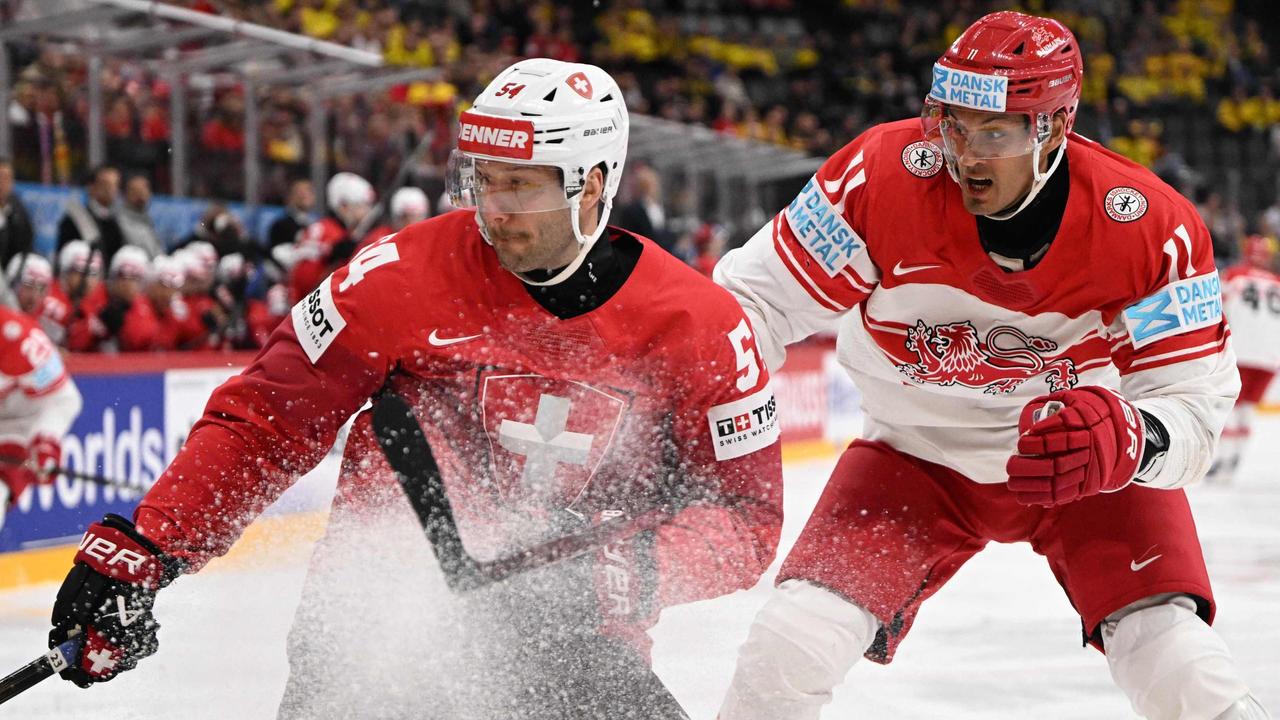 Eishockey-WM - Schweiz beendet dänisches Märchen mit einem Kantersieg