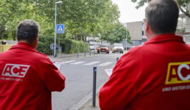 Das ist morgens vor einer Mainzer Schule los
