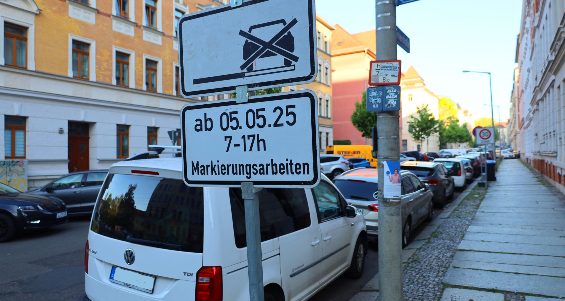 Ab 5. Mai werden Sperrflächen an Kreuzungen südlich der Coppistraße markiert · Leipziger Zeitung