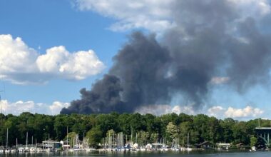 Brand auf ehemaliger Laubenkolonie in Haselhorst