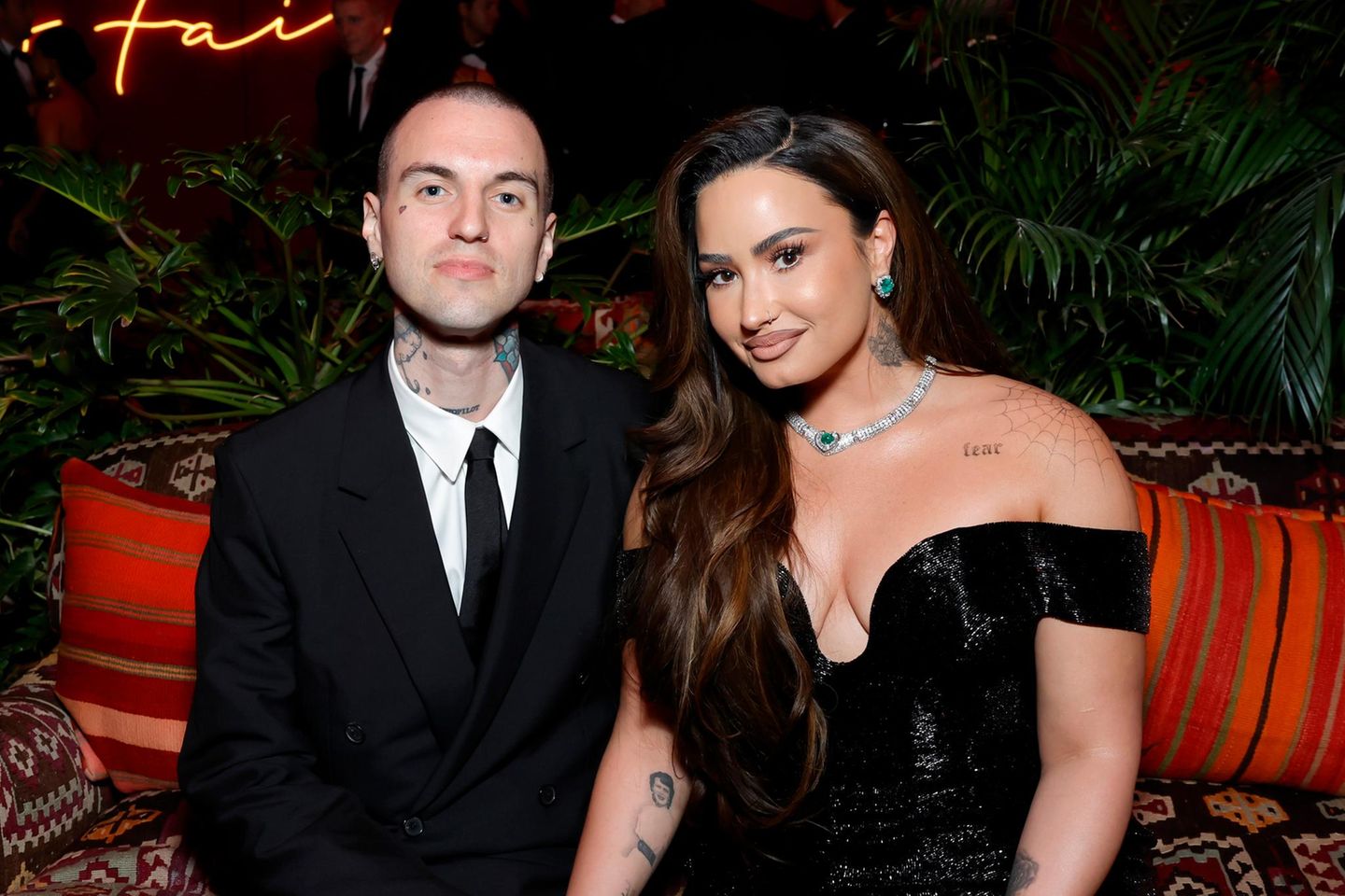 Jordan Lutes und Demi Lovato
