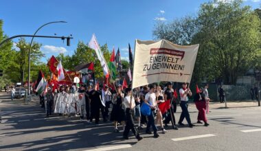1. Mai: Rund 10.000 Teilnehmende bei linken Demos in Hamburg | NDR.de