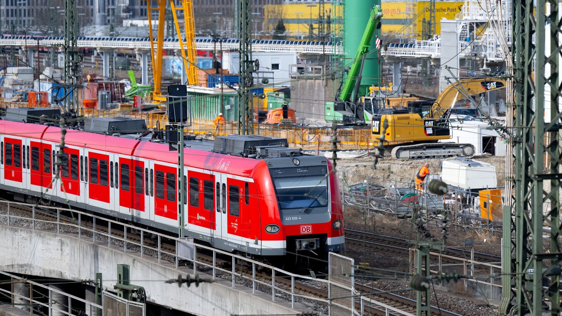 Baustelle der zweiten Stammstrecke in München