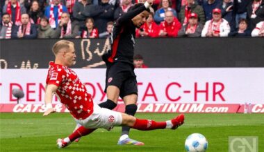 Mainz und Frankfurt lassen Punkte im Rennen um Europa liegen