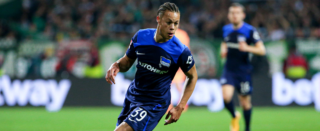 Hertha-Stürmer Derry Scherhant vor Wechsel zum SC Freiburg