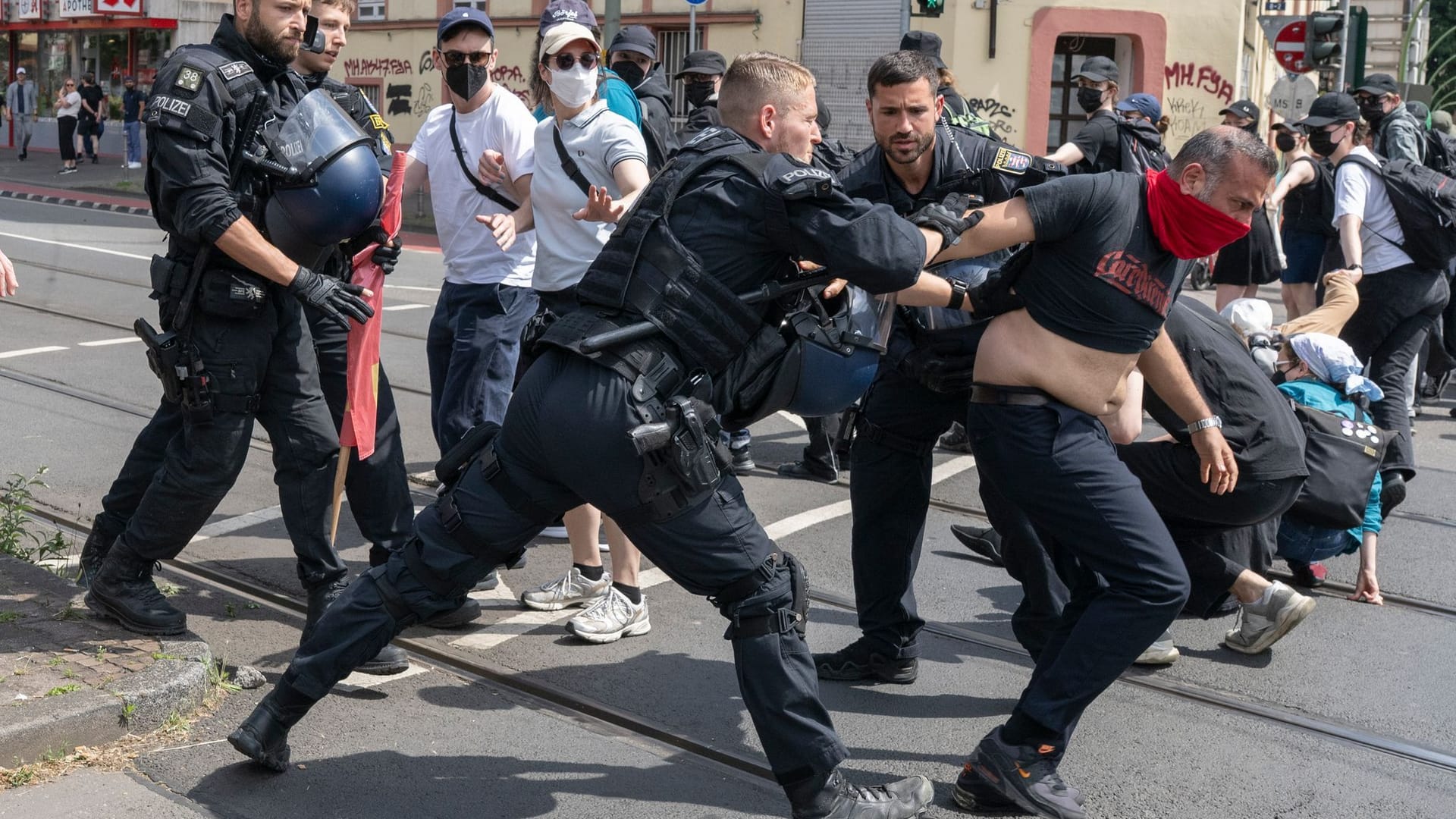Demonstration Bündnis "Gemeinsam für Deutschland" - Frankfurt