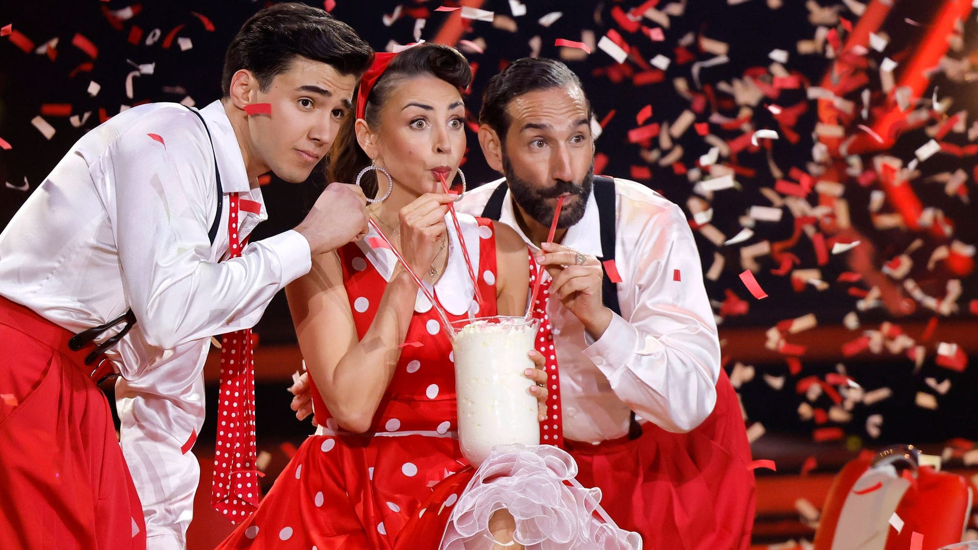 Diego Pooth, Ekaterina Leonova und Massimo Sinató: Letzterer kann nicht beim Finale der 18. "Let's Dance"-Staffel dabei sein.