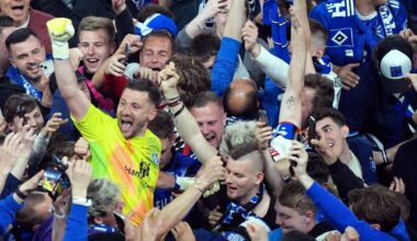 Endlich wieder Bundesliga: HSV im Partyrausch zum Aufstieg