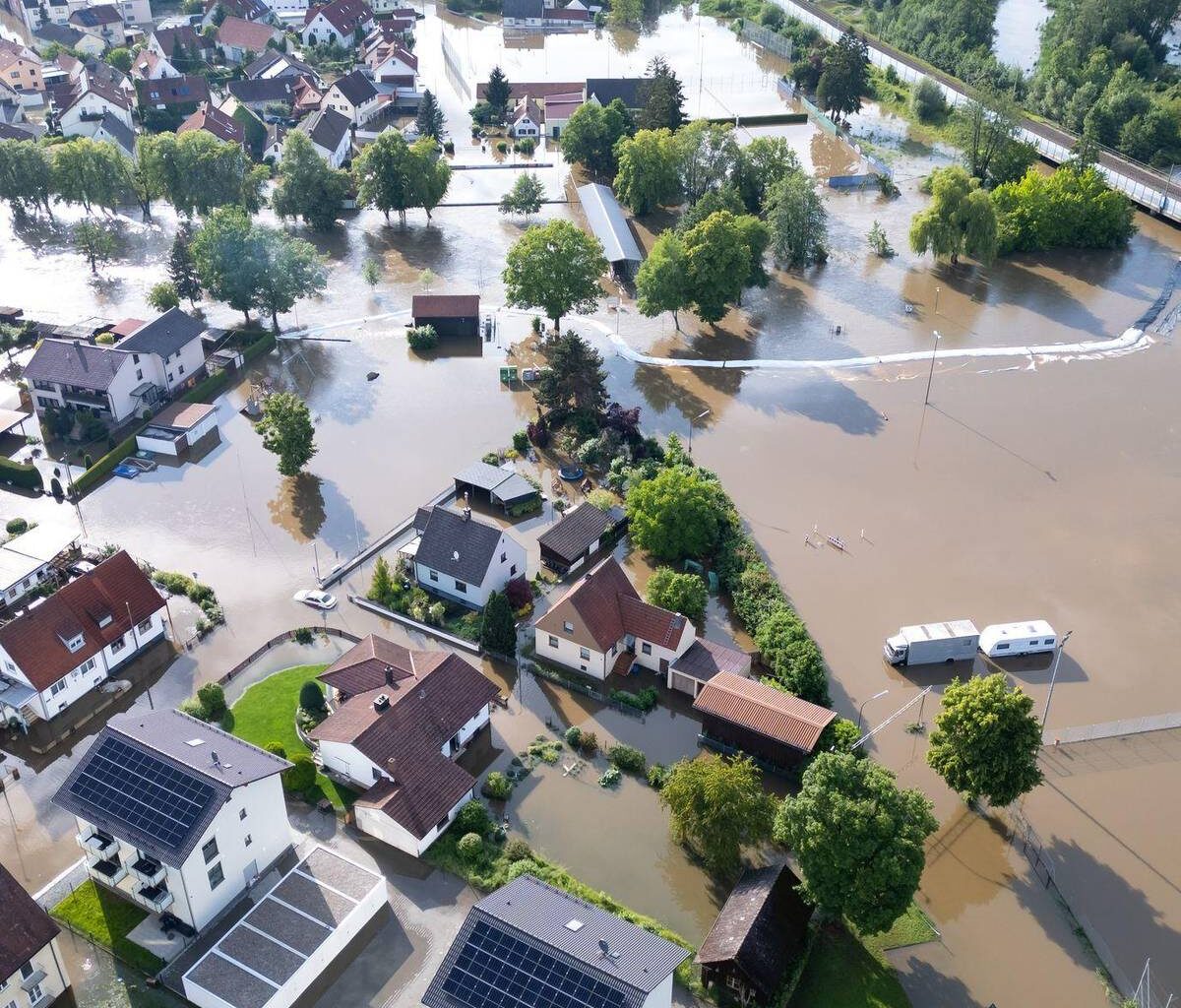 Ein Jahr nach dem Hochwasser in Süddeutschland
