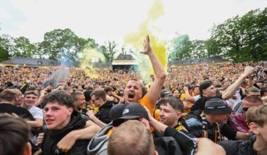 Dresdner Fans feiern friedlich beim Public Viewing