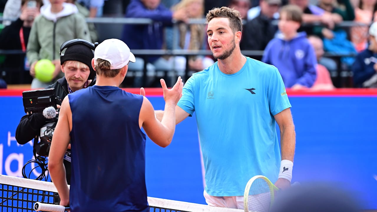 Tennis: ATP in Hamburg: Justin Engel schlägt seinen Babysitter Struff | Sport