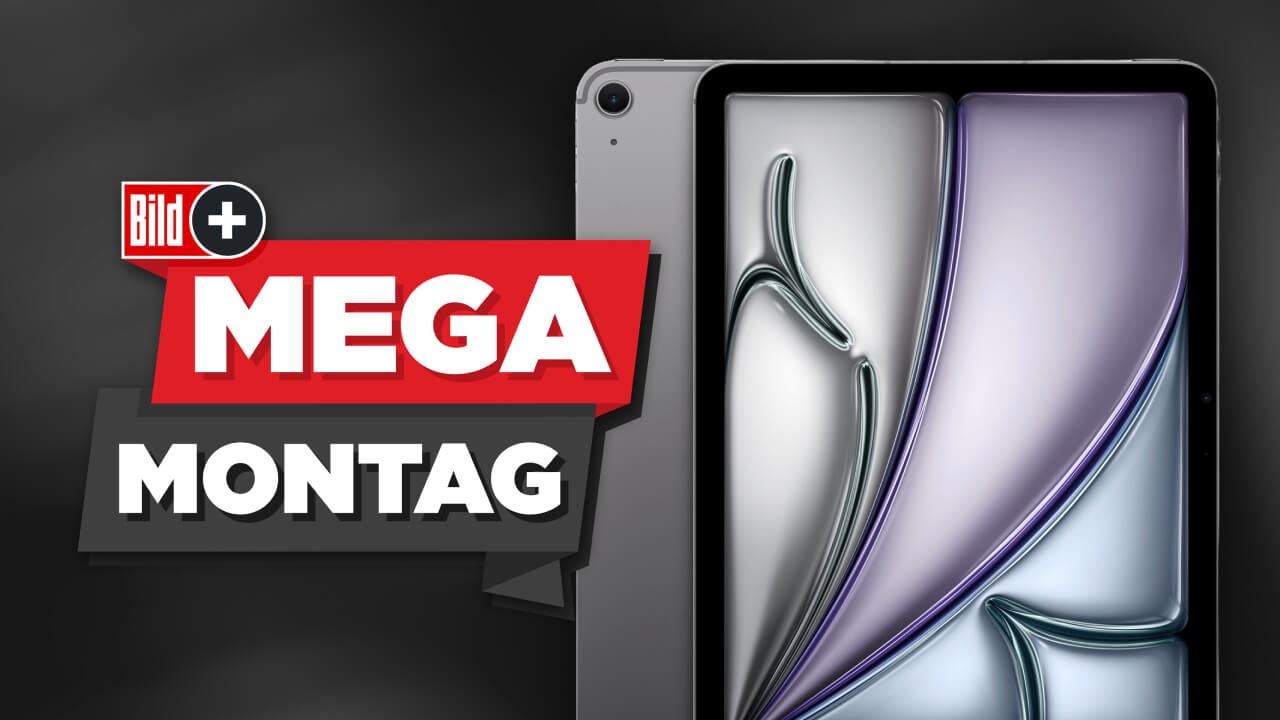 Apple iPad Air gewinnen beim BILDplus MEGA MONTAG! - BILD