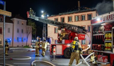 Brandserie in Schwabach – Haus brennt dreimal