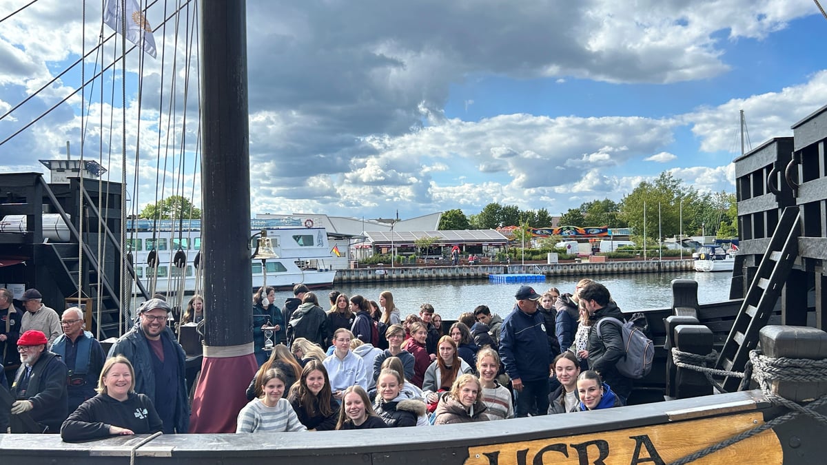 Französische Schüler zu Besuch in Ueckermünde