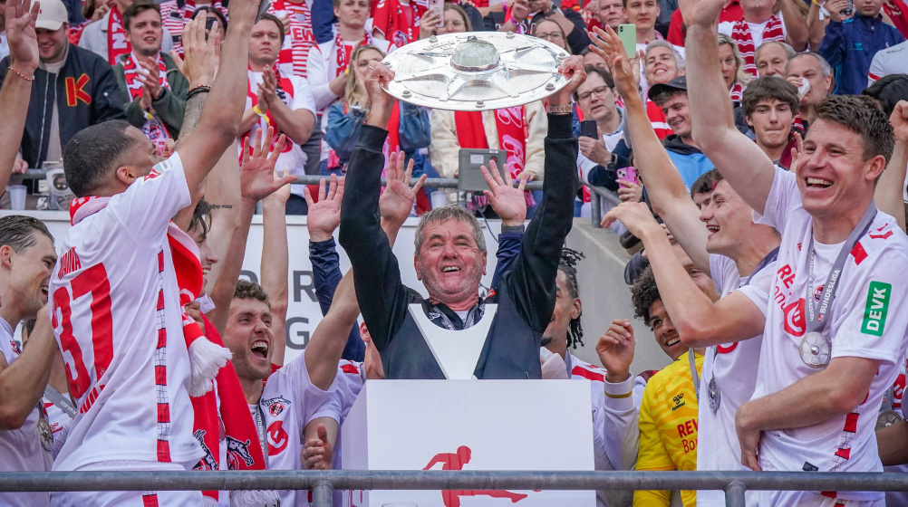 Funkel offen für Verlängerung beim 1. FC Köln - 7. Bundesliga-Aufstieg