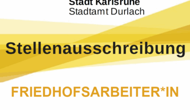 Stadtamt Durlach sucht Friedhofsarbeiter*in | Durlacher.de