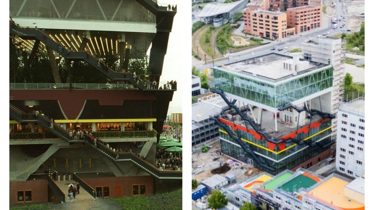 Die Pavillons damals und heute – in Bildern