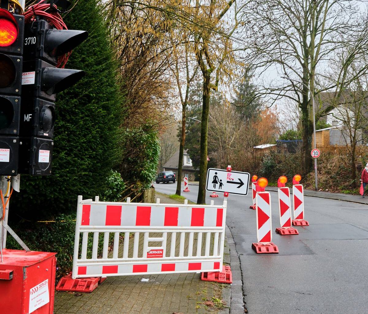 Straßensperrung in Bochum-Dahlhausen - Radio Bochum