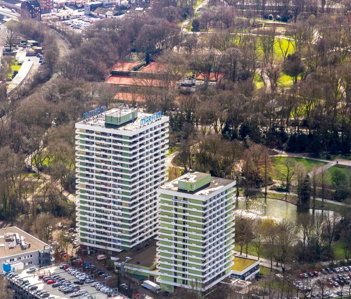 Verfolgungsjagd: Auto rast durch Gelsenkirchener Stadtgarten