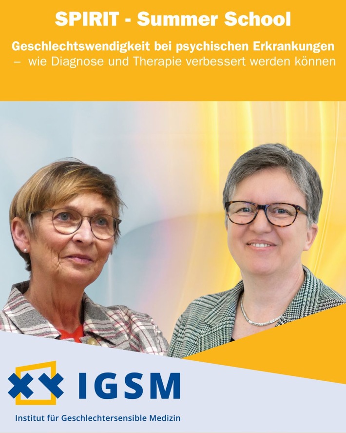 Geschlecht und psychische Erkrankungen: Essener Summer School SPIRIT