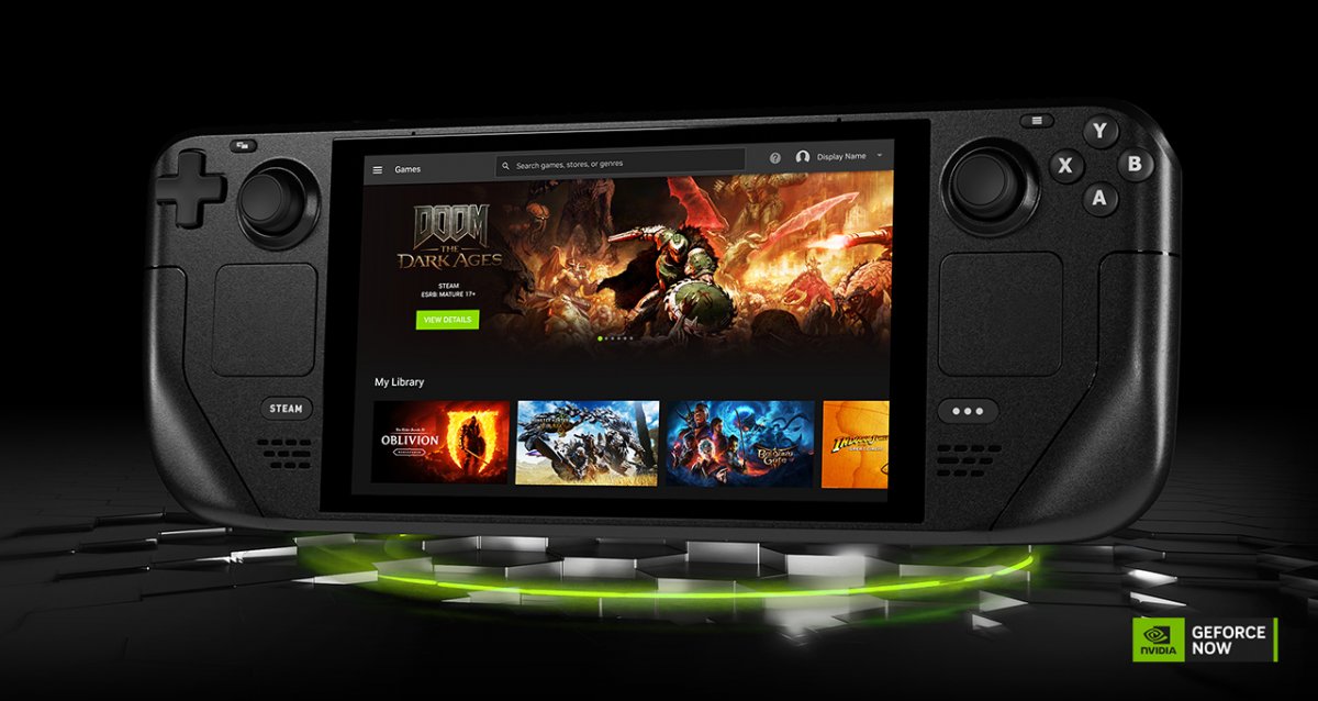 GeForce Now: Native App fürs Steam Deck