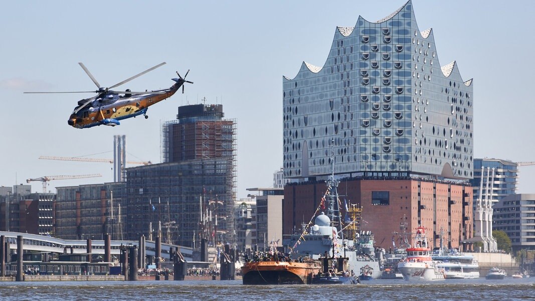Hafengeburtstag 2025: Gleich Hubschrauber-Rettungsübung live | NDR.de - Nachrichten