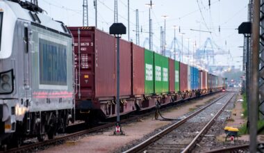 Der Wachstumsmotor des Hafens ist die Bahn