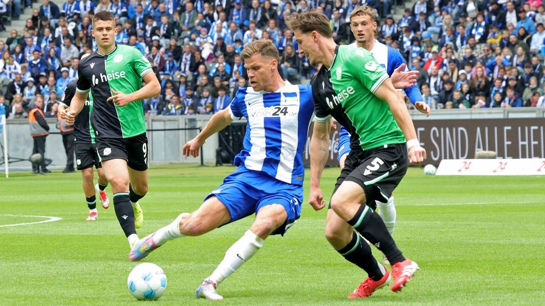 Remis in Berlin: Hannover 96 schleppt sich in die Sommerpause | NDR.de - Sport