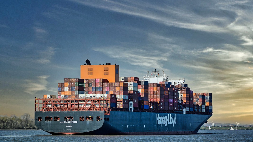 US-Zollpolitik bereitet Hamburgs Reederei Hapag-Lloyd Sorgen | NDR.de - Nachrichten