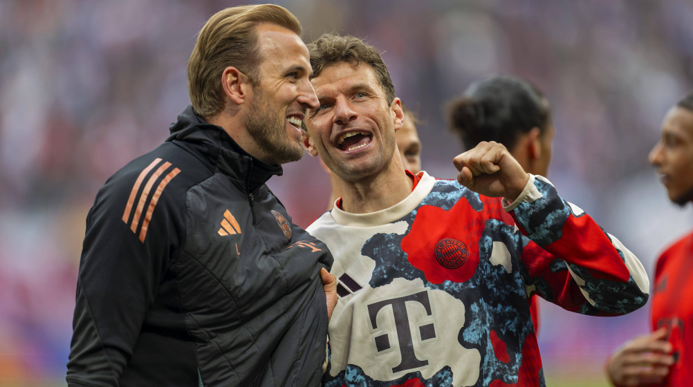 FC Bayern: Harry Kane feiert Titelerlösung – Die Reaktionen zur Meisterschaft