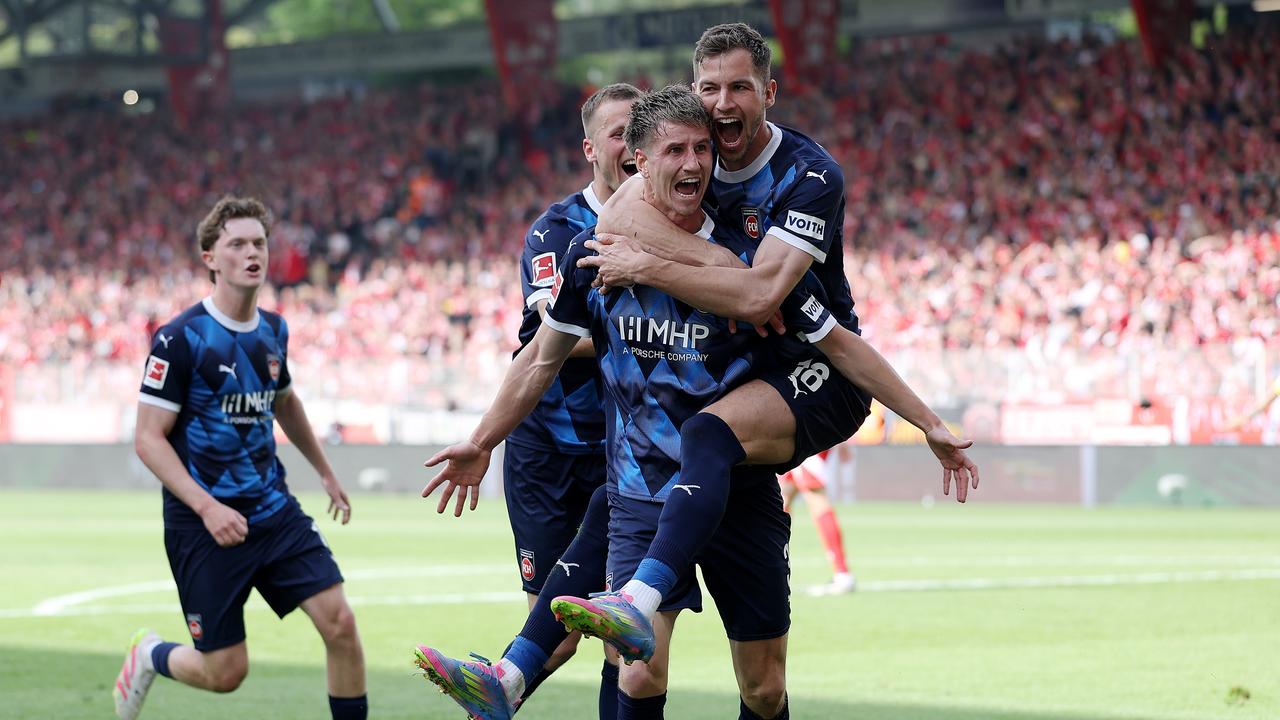 Heidenheim siegt bei Union und hat mindestens Relegation sicher