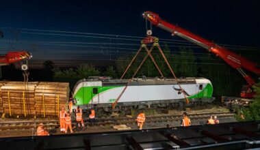 Hessen: Entgleister Güterzug in Borken: Bahnstrecke Frankfurt-Kassel wieder frei