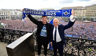 "Der Dino ist zurück": Zehntausende bei HSV-Aufstiegsparty in Hamburg | NDR.de - Sport