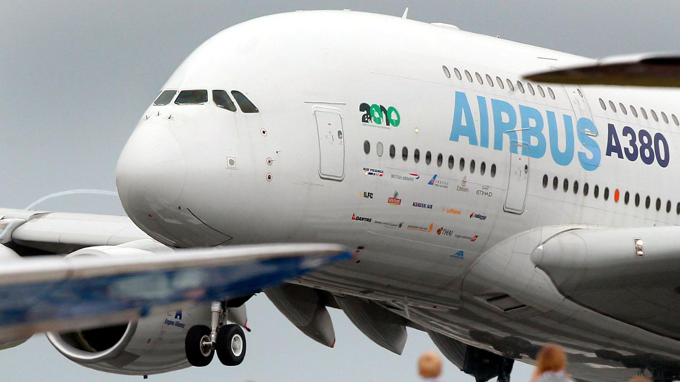 Die größte Passagiermaschine der Welt bleibt für eine Nacht