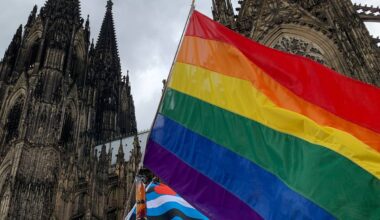 Proteste gegen Queerfeindlichkeit in Köln