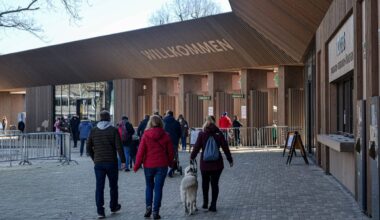 Eingang zum Zoo in Hannover