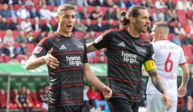 Doppelpack von Andrej Ilic: 1. FC Union gewinnt in letzter Sekunde 2:1 in Augsburg