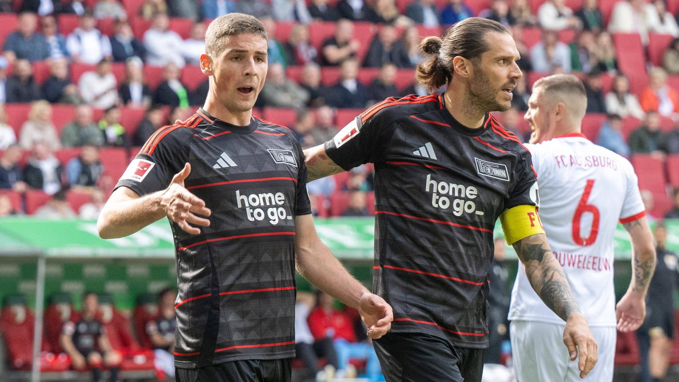 Doppelpack von Andrej Ilic: 1. FC Union gewinnt in letzter Sekunde 2:1 in Augsburg